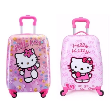 Vali trẻ em hình mèo Kitty size 18 inch 2 mặt du lịch, giảm giá còn 319.000 VNĐ 5 Vali trẻ em hình mèo Kitty size 18 inch 2 mặt du lịch, giảm giá còn 319.000 VNĐ 5