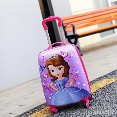 Vali trẻ em hình mèo Kitty size 18 inch 2 mặt du lịch, giảm giá còn 319.000 VNĐ