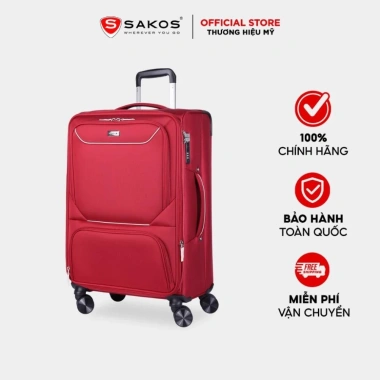 Vali Vải Du Lịch STARGO SATUS 20-29 inch S/M - Khóa TSA, Dây Kéo Đôi Chống Rạch, Giá ưu đãi 1.799.000₫