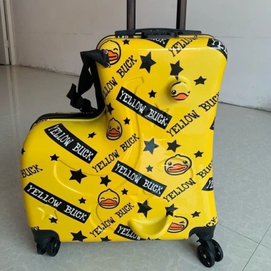 Vali Vịt Vàng Y Duck Yell Buck Kéo Ngồi Bé - Hàng Có Sẵn, Ảnh Thật, Giá 289.000₫