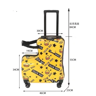 Vali Vịt Vàng Y Duck Yell Buck Kéo Ngồi Bé - Hàng Có Sẵn, Ảnh Thật, Giá 289.000₫ 5 Vali Vịt Vàng Y Duck Yell Buck Kéo Ngồi Bé - Hàng Có Sẵn, Ảnh Thật, Giá 289.000₫ 5
