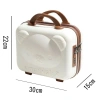 Vali xách tay mini hình gấu hoạt hình siêu nhẹ, ốp túi đựng mỹ phẩm - 118k 5