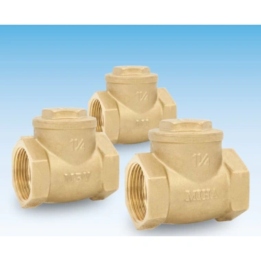 Van 1 chiều lá đồng MBV - Đĩa lá lật, brass seat, chịu áp lực cao, không rò rỉ, giá ưu đãi 93.900₫