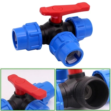 Van bi 3 chiều PE 20-50mm EHES - Độ bền cao, lắp nhanh, giảm giá 21% chỉ 45.224₫ 3 Van bi 3 chiều PE 20-50mm EHES - Độ bền cao, lắp nhanh, giảm giá 21% chỉ 45.224₫ 3
