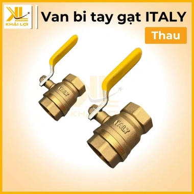Van Bi Đồng Thau Tay Gạt Italy Ren 49-60 - Van đóng mở hơi, dầu, nước, chất lượng cao giá ưu đãi Van Bi Đồng Thau Tay Gạt Italy Ren 49-60 - Van đóng mở hơi, dầu, nước, chất lượng cao giá ưu đãi
