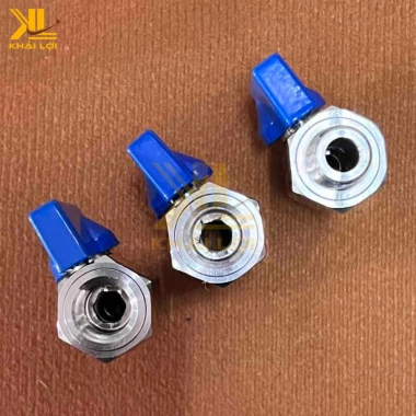 Van Bi Mini Inox 304 - Van Chịu Áp Lực Cao, Tay Gạt Khóa Nước & Hơi Mini 271,400₫ 3