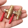 Van bi ngắt đồng thau 681.012Mm, ống Barb, lưu lượng nước hợp lý, bền chắc 5