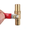Van bi ngắt đồng thau 681.012Mm, ống Barb, lưu lượng nước hợp lý, bền chắc 8