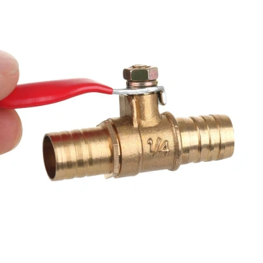 Van bi ngắt đồng thau 681.012Mm, ống Barb, lưu lượng nước hợp lý, bền chắc 9 Van bi ngắt đồng thau 681.012Mm, ống Barb, lưu lượng nước hợp lý, bền chắc 9
