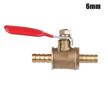 Van bi ngắt đồng thau 681.012Mm, ống Barb, lưu lượng nước hợp lý, bền chắc 10 Van bi ngắt đồng thau 681.012Mm, ống Barb, lưu lượng nước hợp lý, bền chắc 10