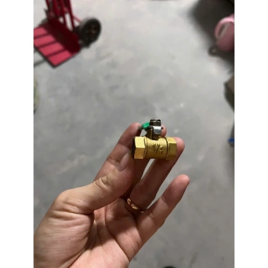 Van Bi Ren Trong Ren Ngoài 1/4 13 Đồng Thau Van Khoá Hơi Khí Nén 13mm Giá 16.000đ