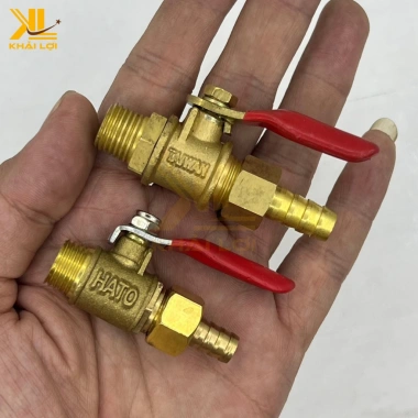 Van Bi Tay Nhỏ Thau, Van Tay Gạt Đóng Mở Hơi Dầu Nước Thau Đồng Ren 13, Giá 23.805 VND 2 Van Bi Tay Nhỏ Thau, Van Tay Gạt Đóng Mở Hơi Dầu Nước Thau Đồng Ren 13, Giá 23.805 VND 2
