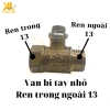 Van Bi Tay Nhỏ Thau, Van Tay Gạt Đóng Mở Hơi Dầu Nước Thau Đồng Ren 13, Giá 23.805 VND 6