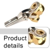 Van bơm hơi lốp 1/4 inch EHES - Vòi phun đa năng cho xe đạp, xe máy, ô tô, giá ưu đãi 71.437 VND 3
