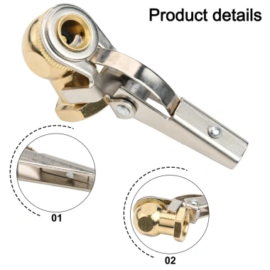Van bơm hơi lốp 1/4 inch EHES - Vòi phun đa năng cho xe đạp, xe máy, ô tô, giá ưu đãi 71.437 VND 7