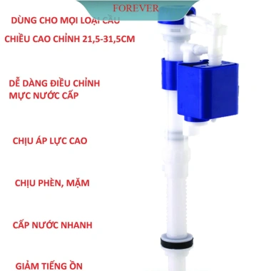 Van cấp đa năng, cụm cây cấp bàn cầu chịu áp, chịu phèn - Giá ưu đãi 55.000₫