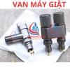 Van cấp nước máy giặt tự ngắt, ren 21-27 (25mm), đầu nối nhanh T-F, chặn nước chuyên dụng