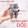 Van cấp nước máy giặt tự ngắt, ren 21-27 (25mm), đầu nối nhanh T-F, chặn nước chuyên dụng 5