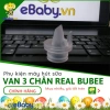 Van chân không máy hút sữa Real Bubee 2