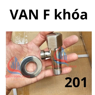 Van chia nước T cầu 3 ngã có khóa S01 cho vòi xịt vệ sinh, bồn cầu inox 304 - giảm áp, giá 40.660 VND 10 Van chia nước T cầu 3 ngã có khóa S01 cho vòi xịt vệ sinh, bồn cầu inox 304 - giảm áp, giá 40.660 VND 10