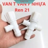 Van có khóa chia 2 nhánh Van T nhựa giảm áp lực nước - Giá chỉ 15.999đ