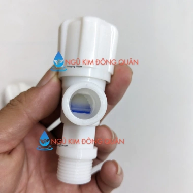 Van có khóa chia 2 nhánh Van T nhựa giảm áp lực nước - Giá chỉ 15.999đ
