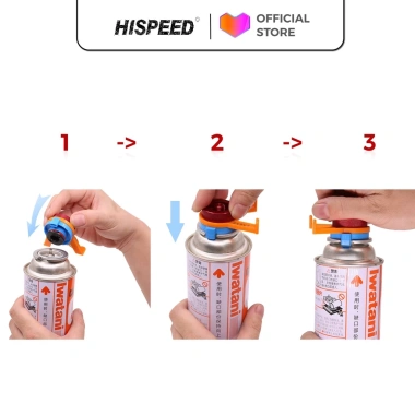 Van đầu chuyển bình gas mini Campingmoon - Adapter du lịch, giá đỡ cắm trại, tiện lợi, chỉ 39.000 VND 3