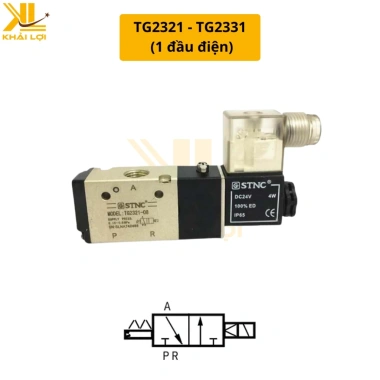 Van điện từ khí nén 3/2 STNC TG2.321 TG2.331 - Đầu điện duy nhất, giá chỉ 258.750 VND 4