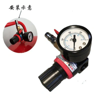 Van Điều Chỉnh Áp Suất Rửa Xe Ô Tô, Đo Áp Suất An Toàn, Công Tắc Thép Không Gỉ, Xốp Xe Tăng Lắp Ráp Ống Xốp 10