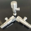 Van F khóa bồn cầu inox SUS 304, chia nước, ren 21, van T nhựa, chịu ăn mòn, giá tốt