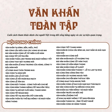 Văn Khấn Toàn Tập - Sách Tiên Phong Giá ưu đãi 95.999 VNĐ, bảo vệ tâm linh, giảm 20%