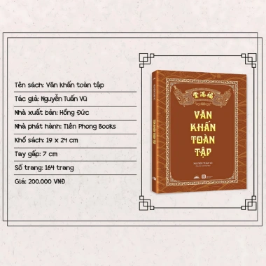 Văn Khấn Toàn Tập - Sách Tiên Phong Giá ưu đãi 95.999 VNĐ, bảo vệ tâm linh, giảm 20%