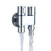 Van khoá 2 ngả đóng mở độc lập cho bồn cầu và vòi xịt - Đồng mạ crom, giá ưu đãi 203.168₫