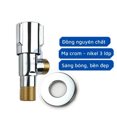 Van khóa đường nước Waternymph giảm áp F đồng nguyên chất - Giá chỉ 63.000 VND (giá gốc 78.750)