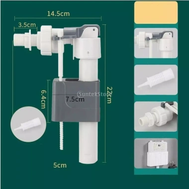 Van nạp bồn cầu treo tường - Van đầu vào nước chất lượng, giá chỉ 215.600 VND