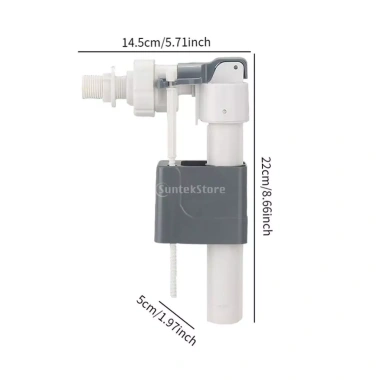 Van nạp bồn cầu treo tường - Van đầu vào nước chất lượng, giá chỉ 215.600 VND 5 Van nạp bồn cầu treo tường - Van đầu vào nước chất lượng, giá chỉ 215.600 VND 5