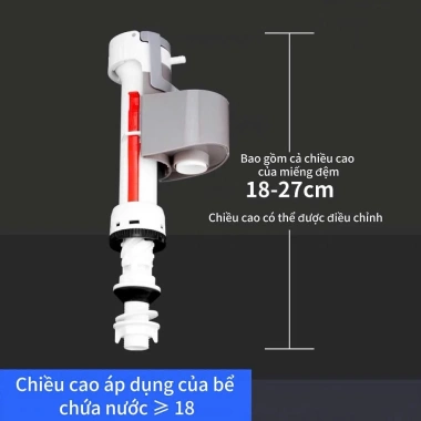Van Nhập Nước Áp Suất Cao Điều Chỉnh Đa Năng cho Bồn Nước Cũ Giá 50k