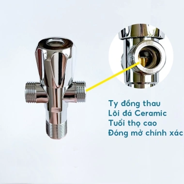 Van Nước 2 Cổng Chia Đường Nước, Van Giảm Áp Inox 304 Dùng cho Vòi Xịt Vệ Sinh và Bồn Cầu 2 Van Nước 2 Cổng Chia Đường Nước, Van Giảm Áp Inox 304 Dùng cho Vòi Xịt Vệ Sinh và Bồn Cầu 2