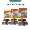 Van nước, van nhựa PVC phi 21 34 – Vòi xả tay cam, khóa nước, chỉ 13.900 VND giảm từ 16.680 VND