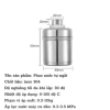 Van Phao Cơ Inox, Điều Chỉnh Mực Nước Tự Động, Ngắt Nước Khi Đầy Bồn 102.000 VND 2