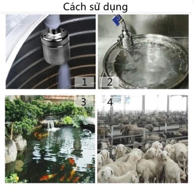 Van Phao Cơ Inox, Điều Chỉnh Mực Nước Tự Động, Ngắt Nước Khi Đầy Bồn 102.000 VND 7