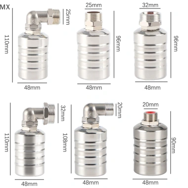 Van phao tự động Mingxuan2 304 - Điều khiển mực nước bằng thép không gỉ, tắt tự động, giảm giá 128.260 VND 9