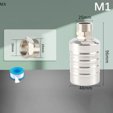 Van phao tự động Mingxuan2 304 - Điều khiển mực nước bằng thép không gỉ, tắt tự động, giảm giá 128.260 VND 11