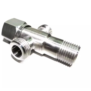 Van T chia bồn cầu Inox SUS 304 xước mờ - chữ T/F nối vòi xịt, giá chỉ 19.260 VND 2 Van T chia bồn cầu Inox SUS 304 xước mờ - chữ T/F nối vòi xịt, giá chỉ 19.260 VND 2