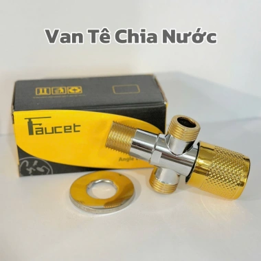 Van T Chia Nước Bồn Cầu - Bồn Rửa Bát Giảm Áp Lực Đồng Thau, Bảo Hành 12 Tháng, Giá Ưu Đãi 66.000 đồng