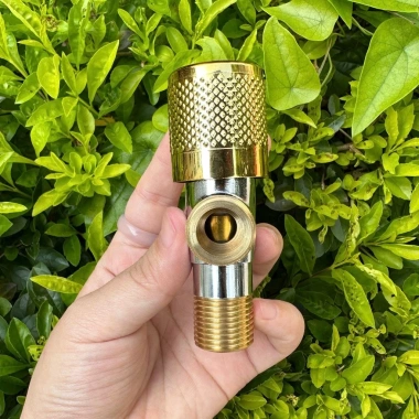 Van T Chia Nước Bồn Cầu - Bồn Rửa Bát Giảm Áp Lực Đồng Thau, Bảo Hành 12 Tháng, Giá Ưu Đãi 66.000 đồng 5