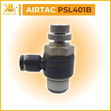 Van Tiết Lưu Khí AIRTAC PSL B - Chỉnh Khí Từ Ống Đến Ren, Giá Ưu Đãi 80.500₫ Van Tiết Lưu Khí AIRTAC PSL B - Chỉnh Khí Từ Ống Đến Ren, Giá Ưu Đãi 80.500₫