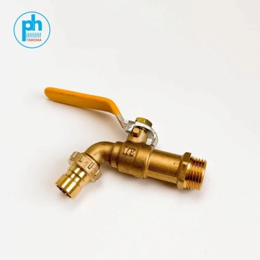 Van vòi nước đồng cao cấp Shakora Phi 21/27 - Vòi hồ tay gạt, giảm 45.000 VNĐ