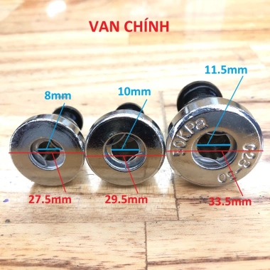 Van xả chính - phụ, Chân van nồi áp suất gas, phụ tùng chính hãng, giảm còn 18.000 VND 9