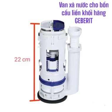 Van xả nước bồn cầu liền khối thấp GEBERIT Tiết kiệm nước, giá chỉ 645.445 VND